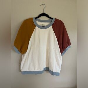 Madewell Sweatshirt material Top